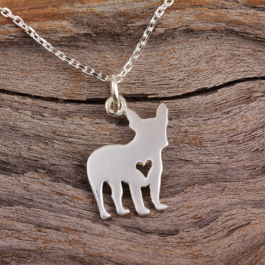 French Bulldog Necklace – Friction Jewelry Inc - Main Image