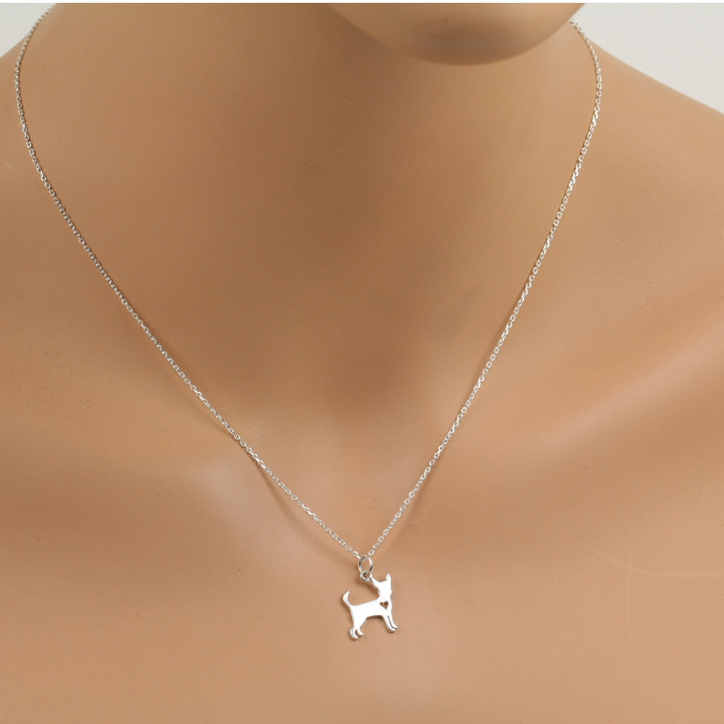 Chihuahua Charm Necklace