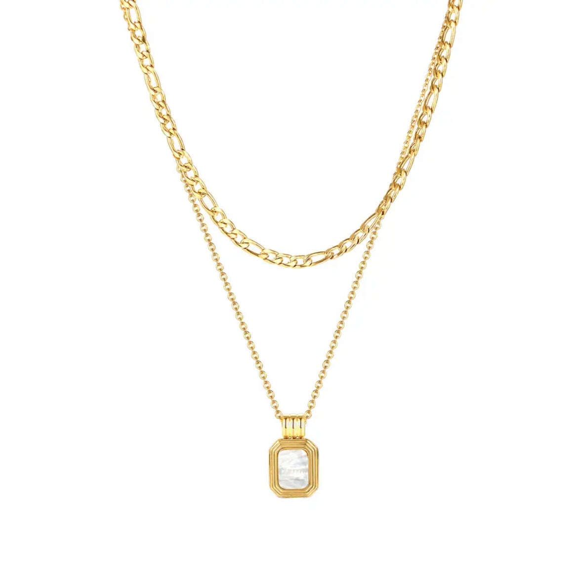 Layered Shell Necklace