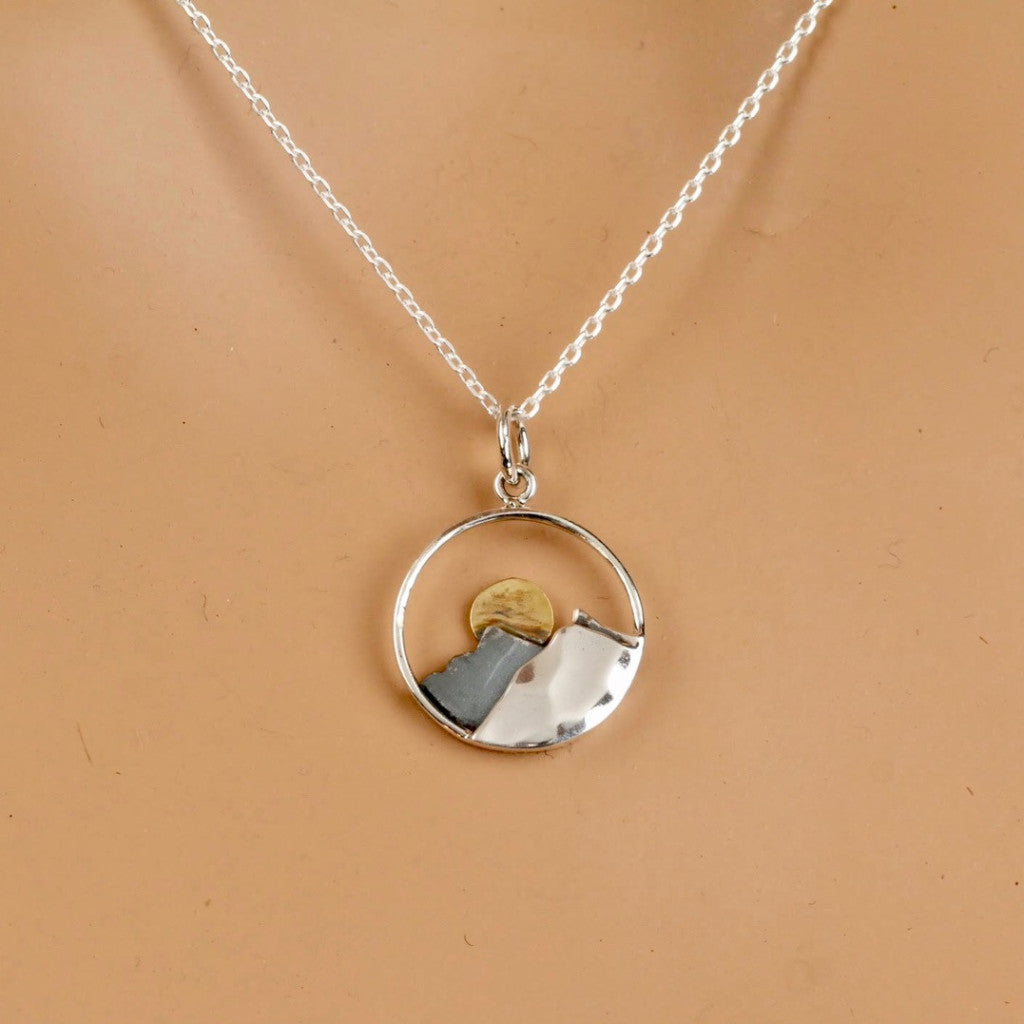 Mountain Moon Necklace
