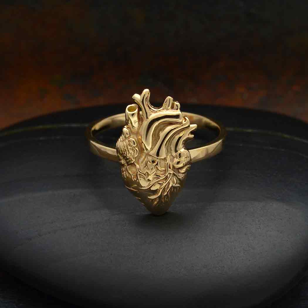 Anatomical Heart Ring