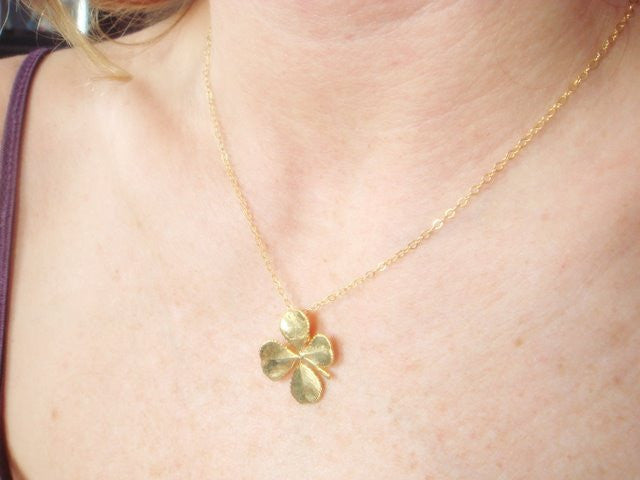 Four Leaf Clover Necklace