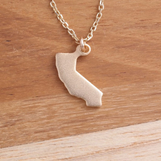 State Necklace - Gold