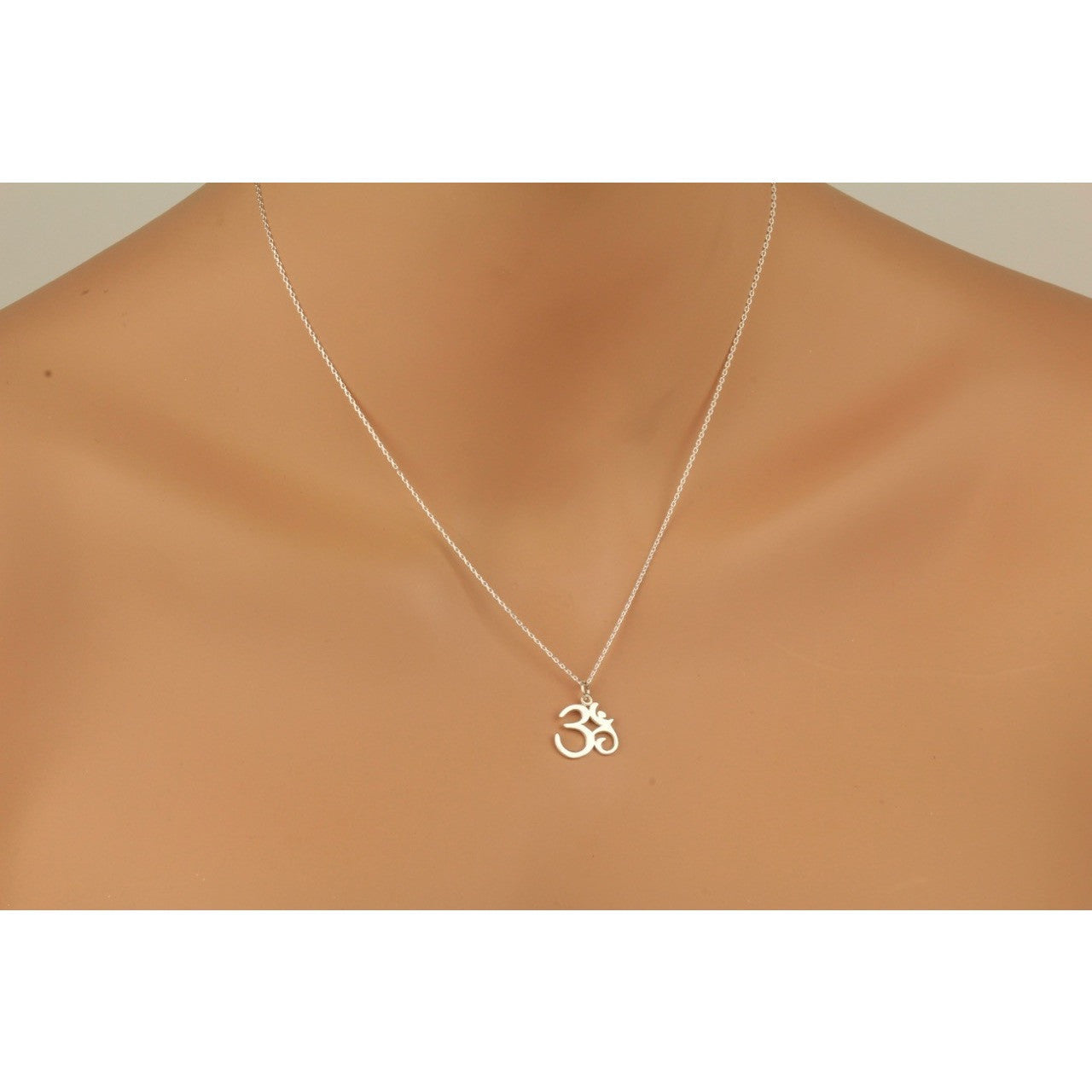 Om Cut Out Necklace