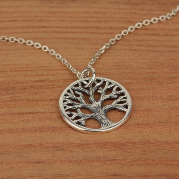 Tree of Life Cutout Necklace