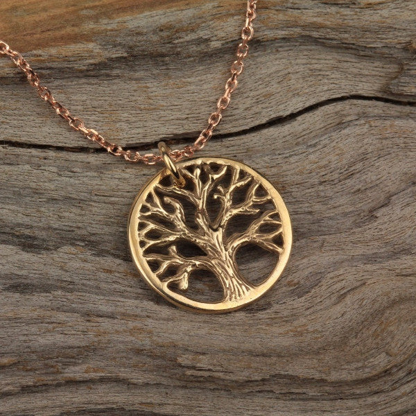 Tree of Life Cutout Necklace