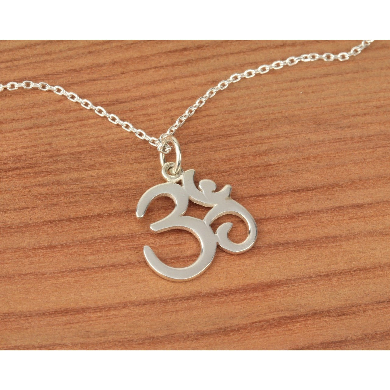 Om Cut Out Necklace