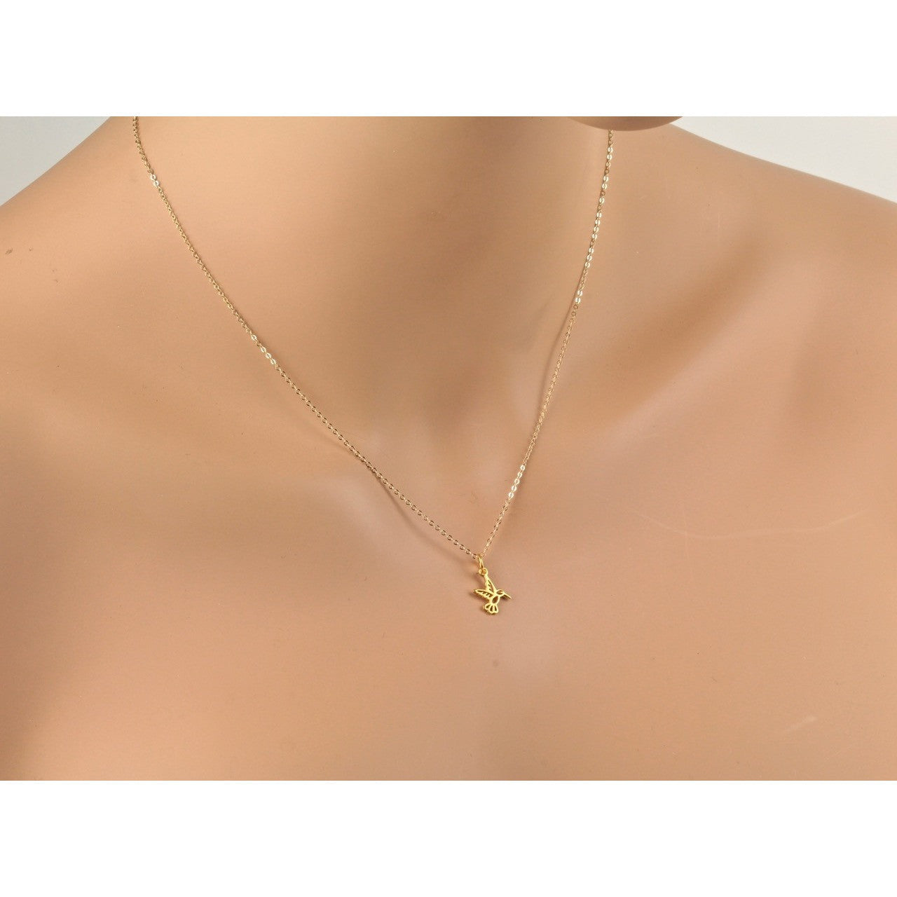 Mini Hummingbird Necklace