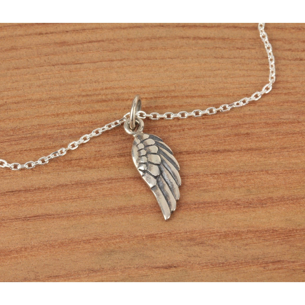 Mini Solid Wing Necklace