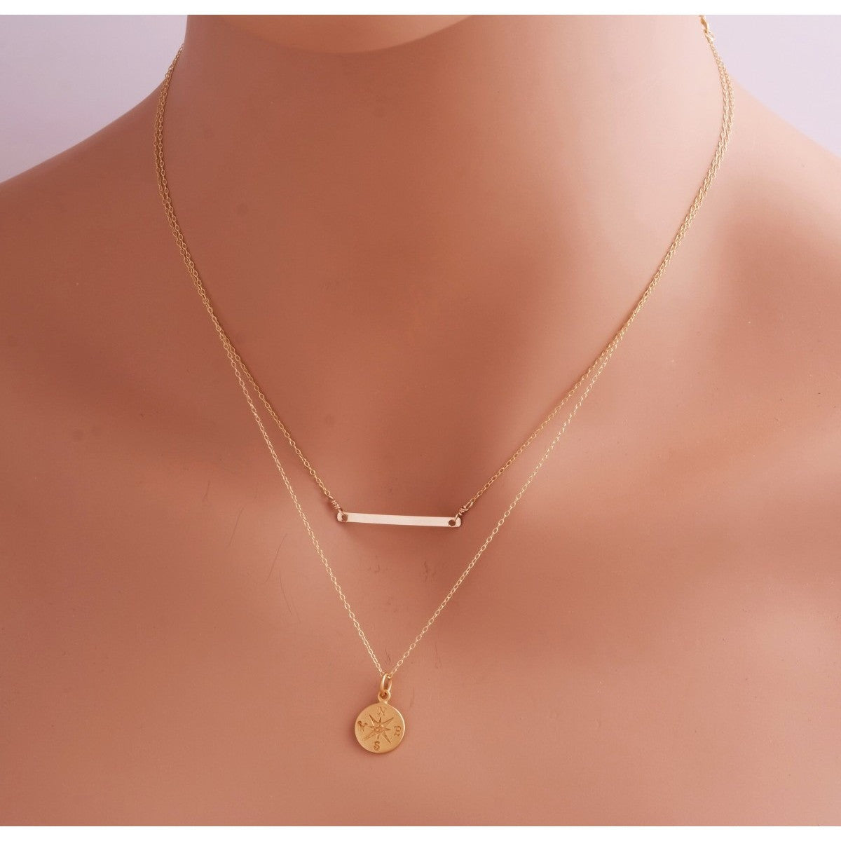 Thin Bar Necklace