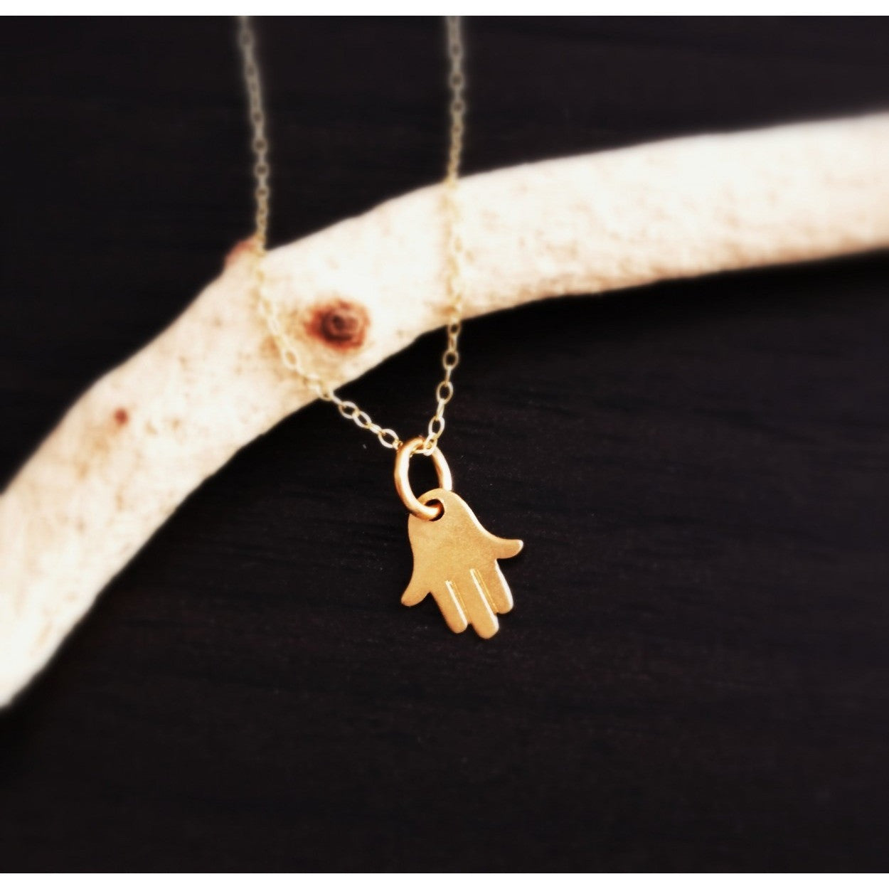 Mini Hamsa Necklace