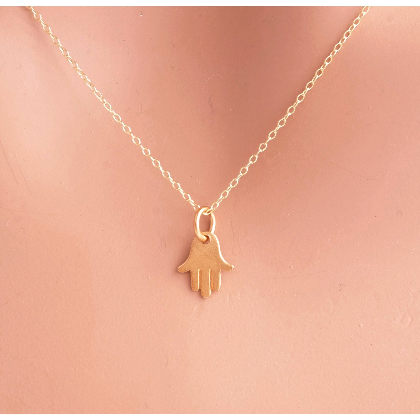 Mini Hamsa Necklace