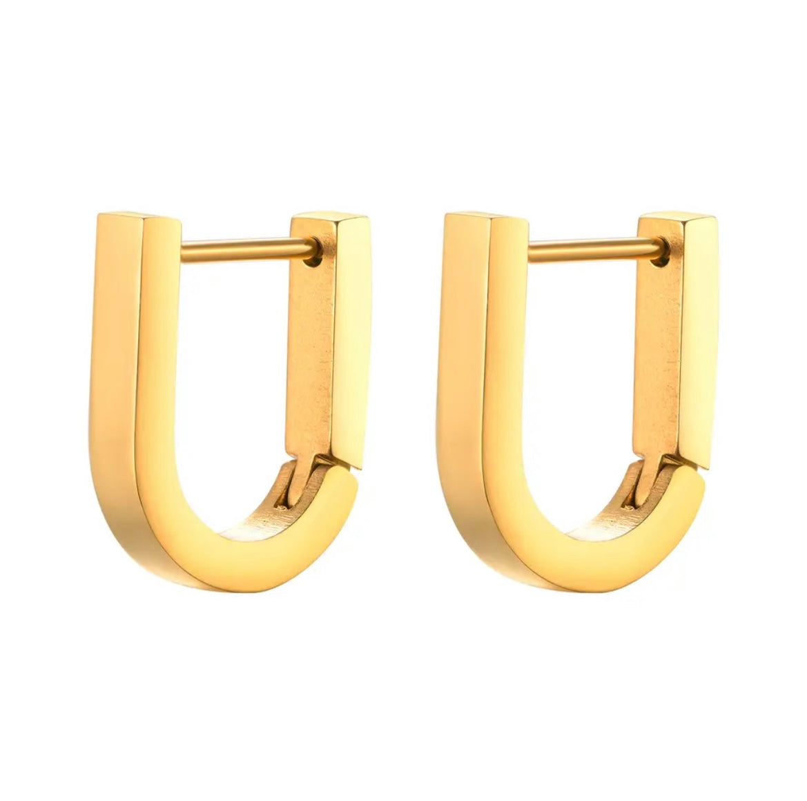 Geometric Huggie Earrings 7 SHAPES