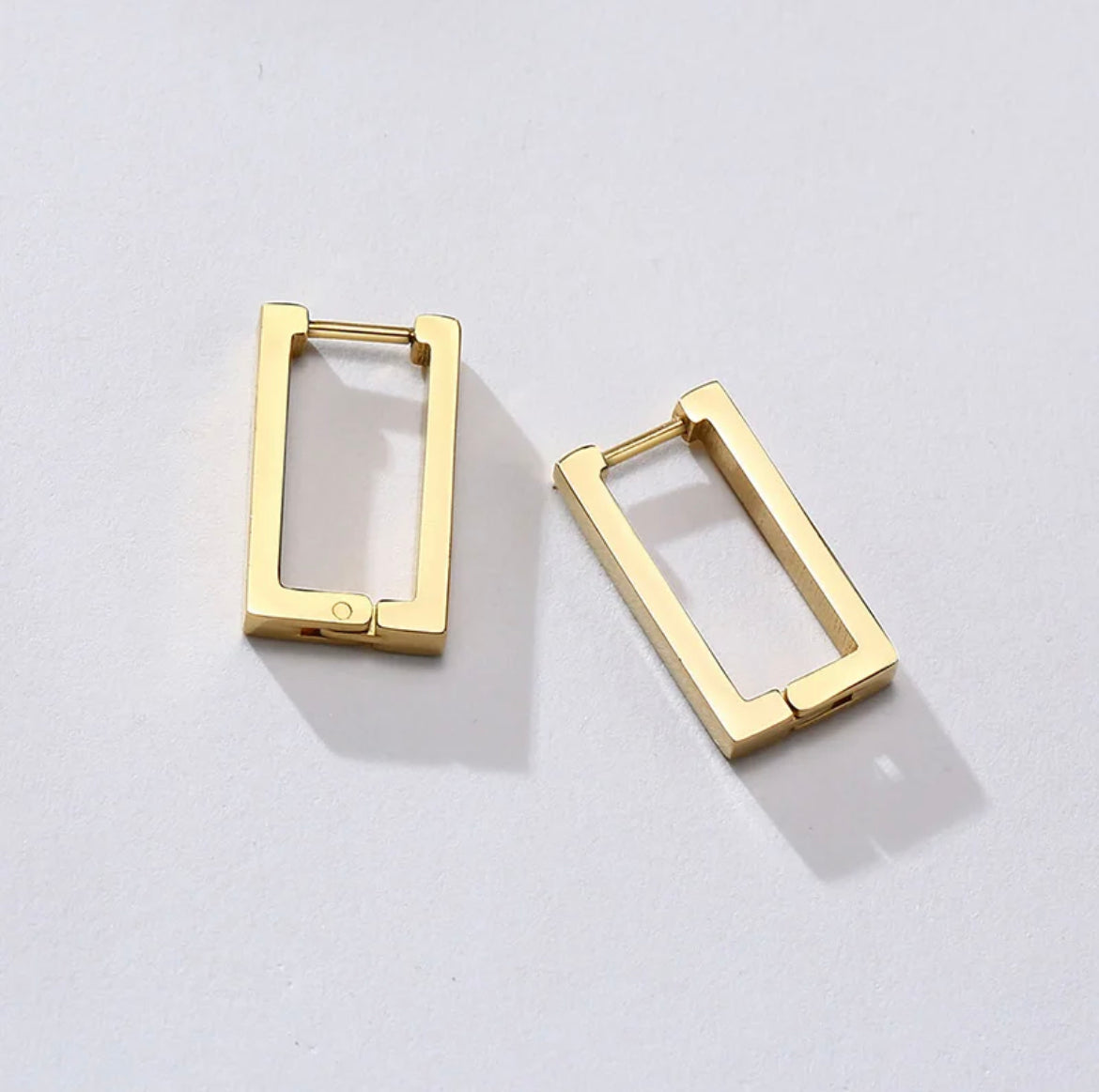 Geometric Huggie Earrings 7 SHAPES
