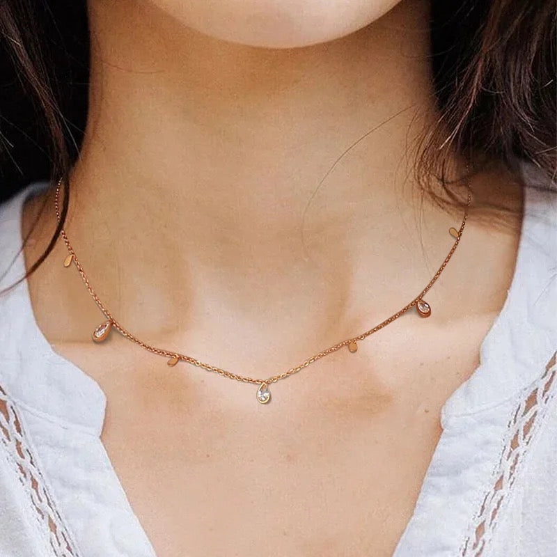 CZ Choker Necklace