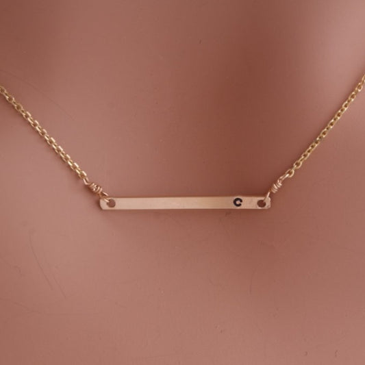 Thin Bar Necklace