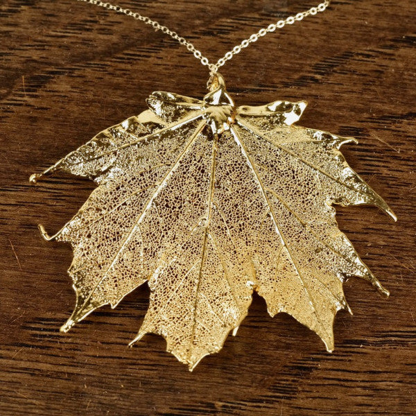 Sugar Maple Leaf Necklace