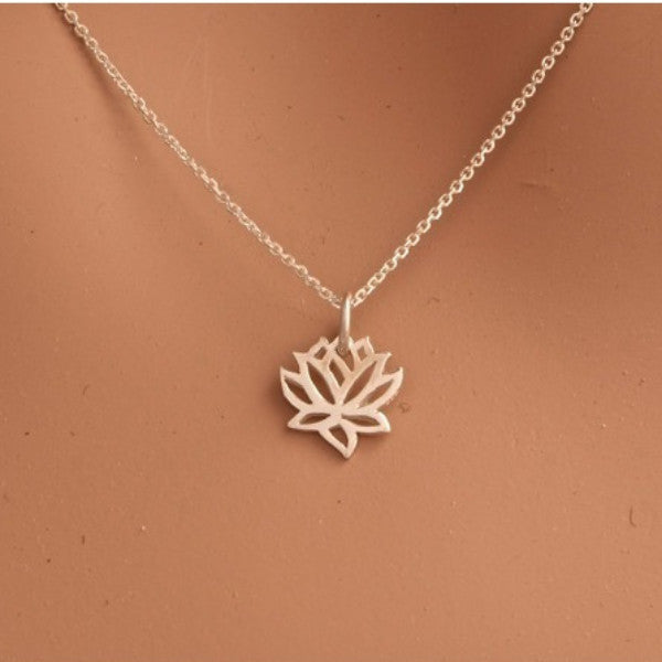 Small Lotus Necklace