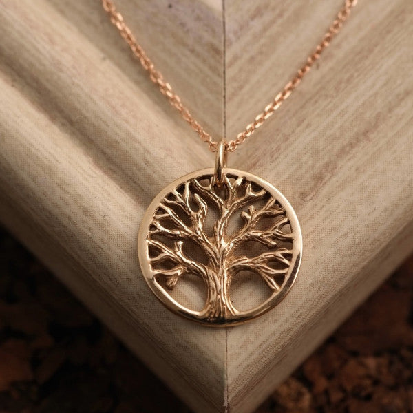 Tree of Life Cutout Necklace