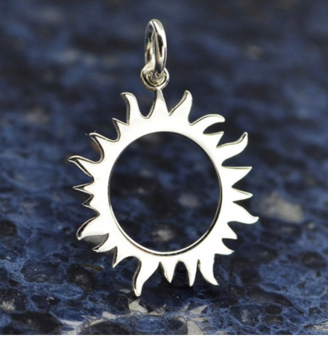 eclipse plate necklace