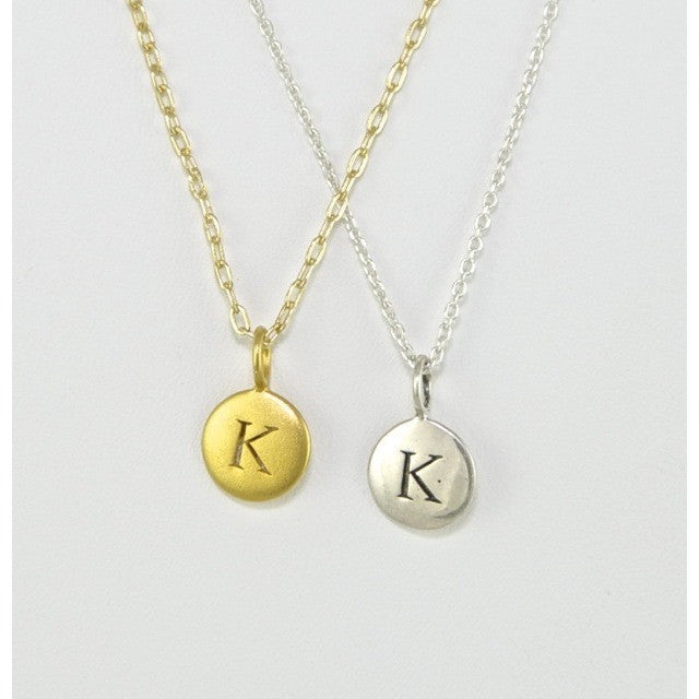 Gold Letter Necklace