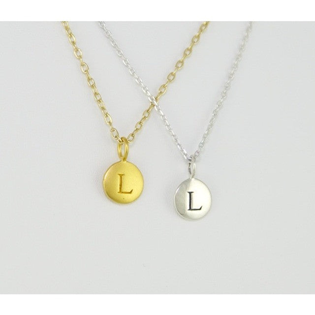 Gold Letter Necklace